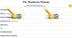 Desktop Screenshot of lyonesse.membrane.com