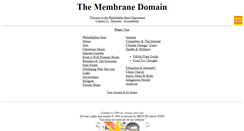 Desktop Screenshot of elaine.membrane.com