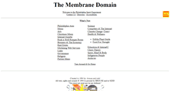 Desktop Screenshot of membrane.com